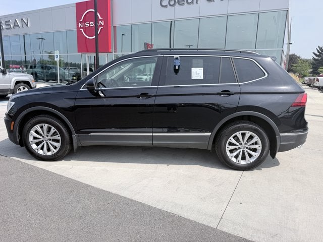 Used 2018 Volkswagen Tiguan SE with VIN 3VV2B7AX5JM094075 for sale in Coeur d'Alene, ID