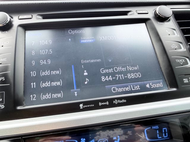 2018 Toyota Highlander Limited Platinum