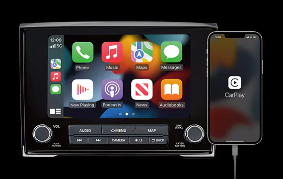 2022 Nissan TITAN touch screen | Coeur d'Alene Nissan in Coeur d'Alene ID