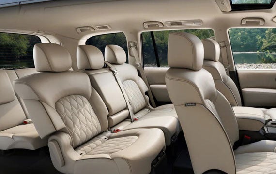 2023 Nissan Armada showing 8 seats | Coeur d'Alene Nissan in Coeur d'Alene ID