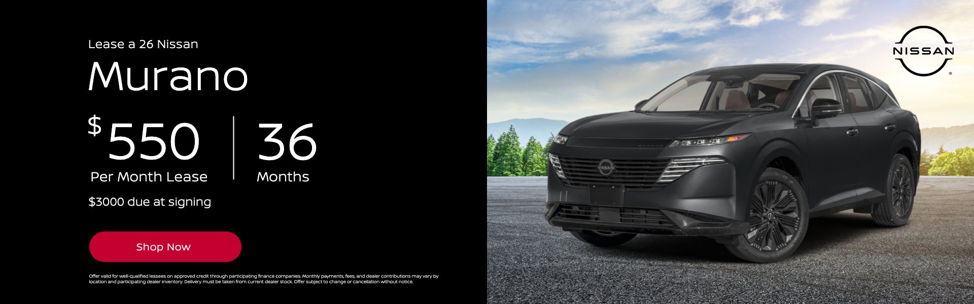 Lease a 26 Nissan Murano